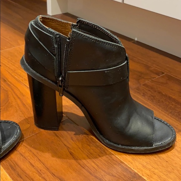 Sixty Seven Black Leather Bootie - Picture 2 of 3